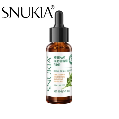 SNUKIA Rosemary Mint Hair Growth Essential Oil Scalp Treatment for Thinning Hair Strengthens &amp; Nourishes Reduces Hair Fall