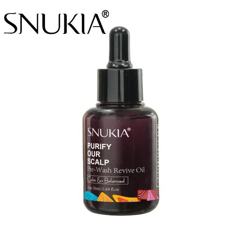 SNUKIA Purify Scalp Sulfate Free Moisturizing Nourishing Pre-wash Revive oil Calm &amp; Balanced Scalp Purifying Scalp Cleansing
