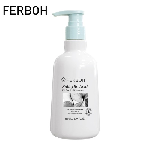 Organic Herbal Salicylic Acid Facial Oil-Control Cleanser Deep Cleansing Moisturizing for All Skin &amp; Whitening Acne Marks Care