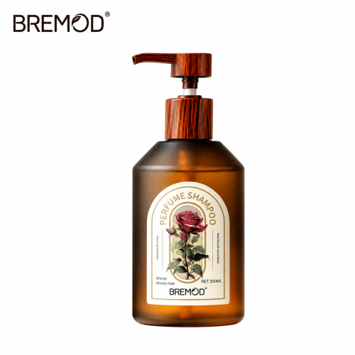 Winter Ebony Rose Silicone-Free Luxury Perfume Deep Cleansing Oil Control Hair Shampoo for Oily Scalp Firming &amp; Fluffy Hair Care