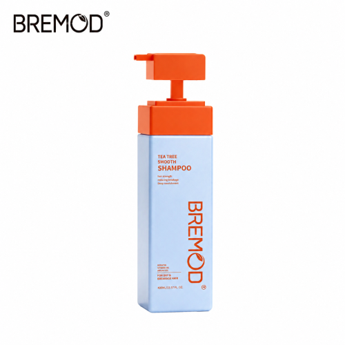 Wholesale Custom Tea Tree Essence Smooth Deep Nourishing Reducing Breakage Shampoo , for Itchy and Dry Scalp