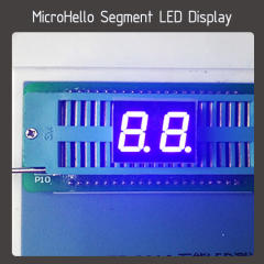 10pcs 0.4 inch 2 digit segment led display Yellow/white/blue/red/green/Kelly