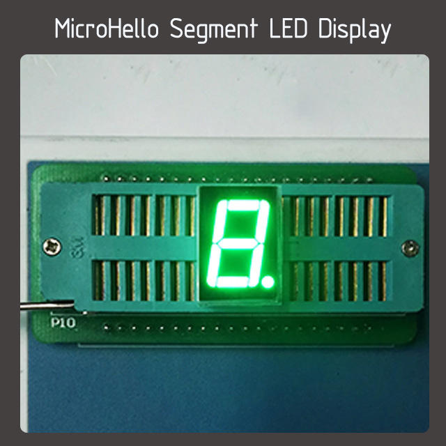 10pcs 0.56 inch 1 digit segment led display Yellow/white/blue/red/green