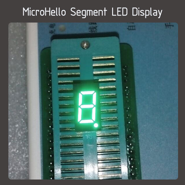 10pcs 0.36 inch 1 digit segment led display Yellow/white/blue/red/green