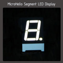 10pcs 0.56 inch 1 digit segment led display Yellow/white/blue/red/green
