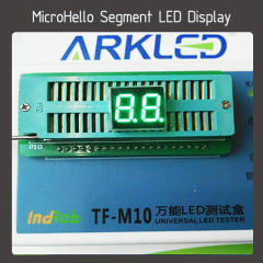 10pcs 0.36 inch 2 digit segment led display Yellow/white/blue/red/green/kelly