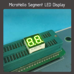 10pcs 0.36 inch 2 digit segment led display Yellow/white/blue/red/green/kelly