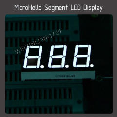 10pcs 0.56 inch 3 digit segment led display Yellow/white/blue/red/green/Orange/kelly