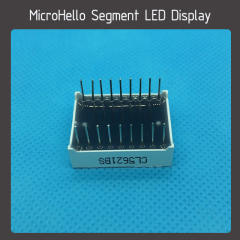 10pcs 0.56" 2 digit static state 18-pin segment led display Yellow/white/blue/red/green