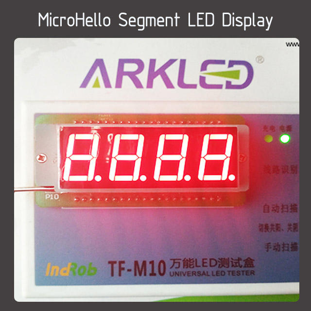 10pcs 0.56 inch 4 digit segment led display Yellow/white/blue/red/green/Kelly
