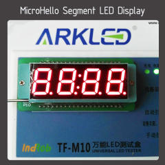 10pcs 0.56 inch 4 digit segment led display clock point Yellow/white/blue/red/green