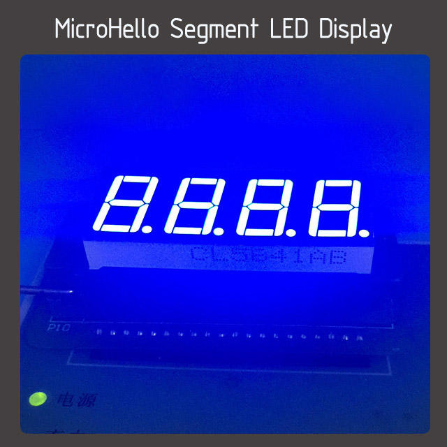 10pcs 0.56 inch 4 digit segment led display Yellow/white/blue/red/green/Kelly