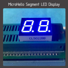 10pcs 0.5 inch 2 digit segment led display Yellow/white/blue/red/green/Kelly