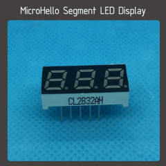 10pcs 0.28 inch 3 digit segment led display red/blue/yellow/white/green/kelly/worm white