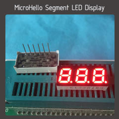 10pcs 0.28 inch 3 digit segment led display red/blue/yellow/white/green/kelly/worm white