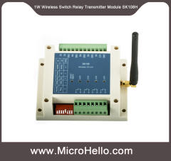 SK108H 1W Wireless Switch Relay Transmitter Module With Hopping Functions