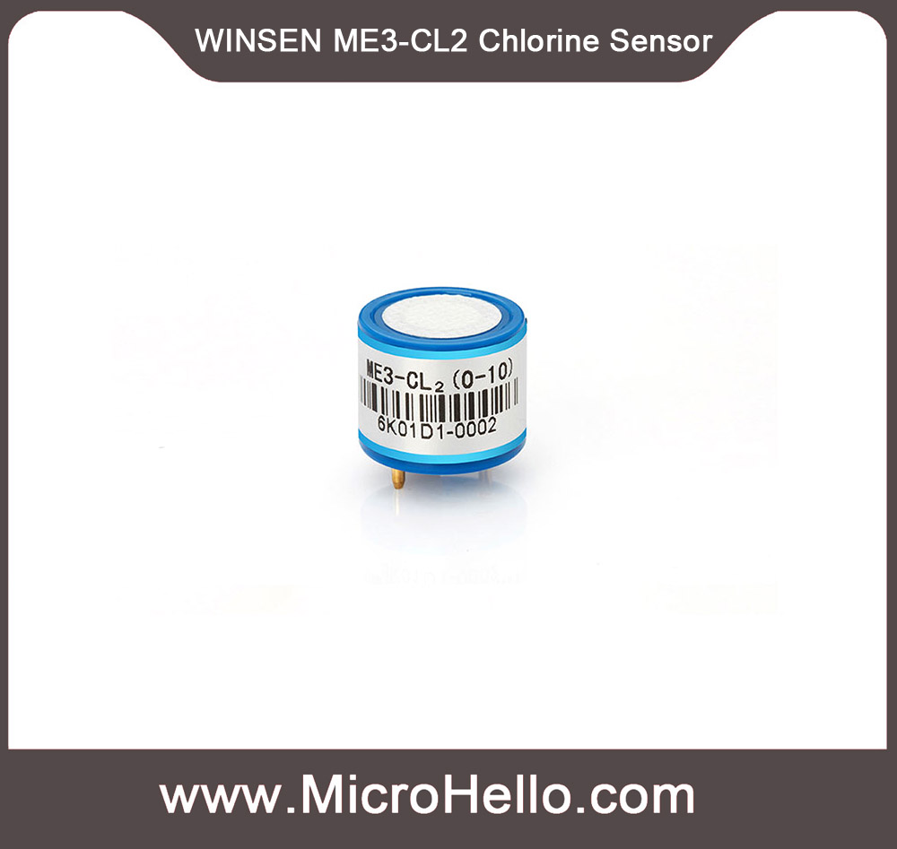 WINSEN ME3 CL2 electrochemical Cl2 chlorine Gas Sensor 0 10ppm