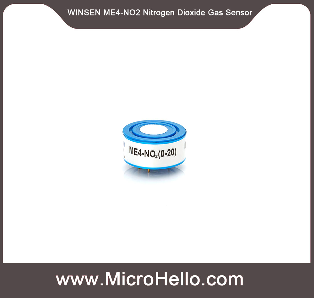 WINSEN ME4 NO2 Nitrogen Dioxide NO2 Gas Sensor 0 20ppm