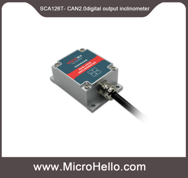 SCA126T-CAN2.0A Dual-axis CAN2.0A output inclinometer