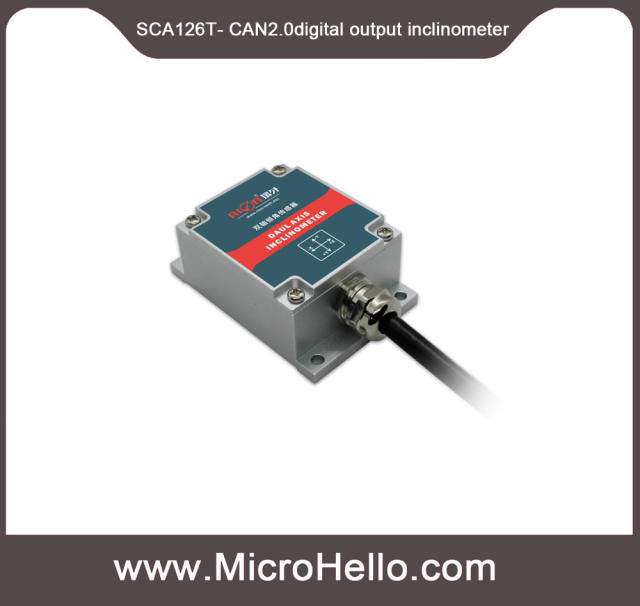 SCA126T-CAN2.0B Dual-axis CAN2.0B output inclinometer