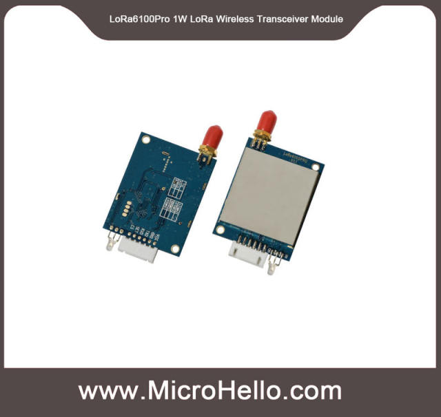 LoRa6100Pro 1W/500mW LoRa Wireless Transceiver Data Transmission Module TTL/RS232/RS485 433/470/868/915MHz