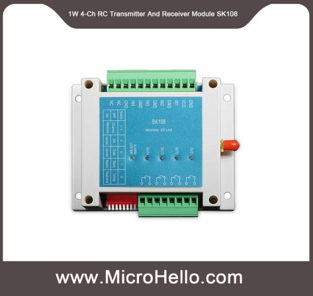 SK108 1W 4 Channel RC Transmitter And Receiver Module