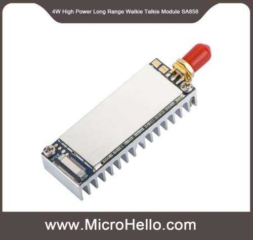 SA858 4W Walkie Talkie Module UHF VHF Band High Power Long Range All-in-one