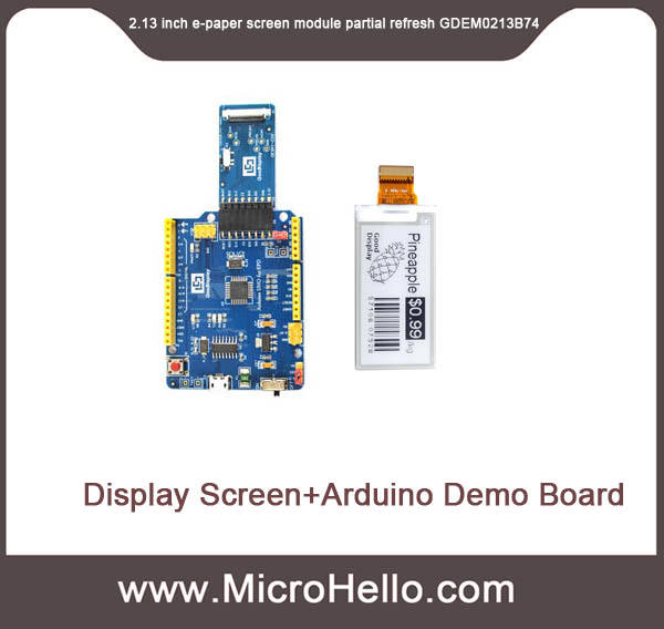 GDEM0213B74 2.13 inch e-paper 250x122 screen module partial refresh, 4 Grayscale