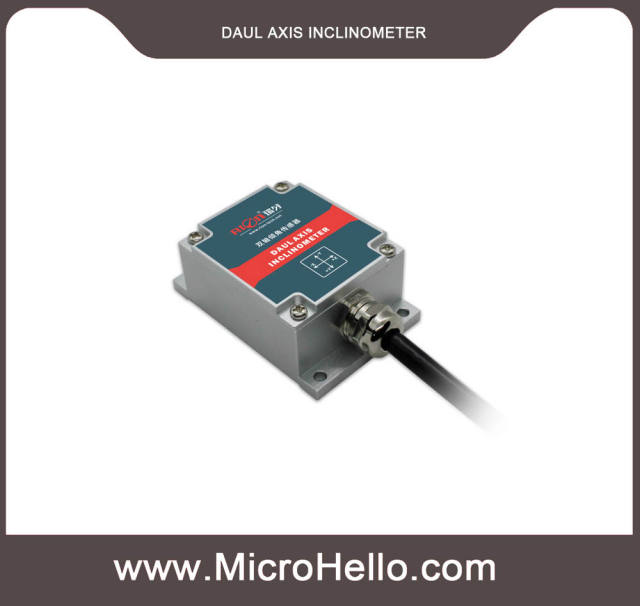 LCA326T Dual-axis with digital output inclinometer :±10～±90° RS232/RS485/TTL optional