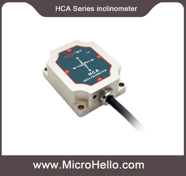HCA716S/HCA726S Inclinometer MODBUS RTU ±1～±180° optional Resolution: 0.001°