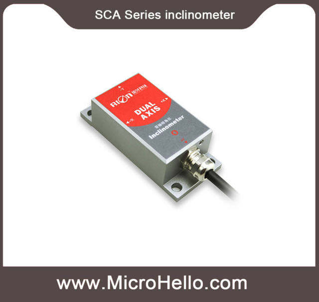 SCA128T Dual-axis 4~20mA current output inclinometer ±1～±90° optional