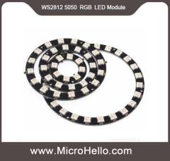 WS2812 5050 RGB LED Module round 1x 8x 12x 16x 24x