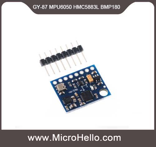 GY-87 10DOF MPU6050 HMC5883L BMP180 sensor module