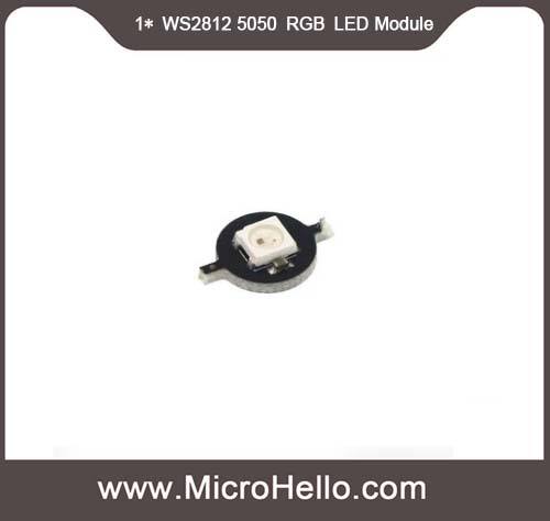 1* WS2812 5050 RGB LED Module round