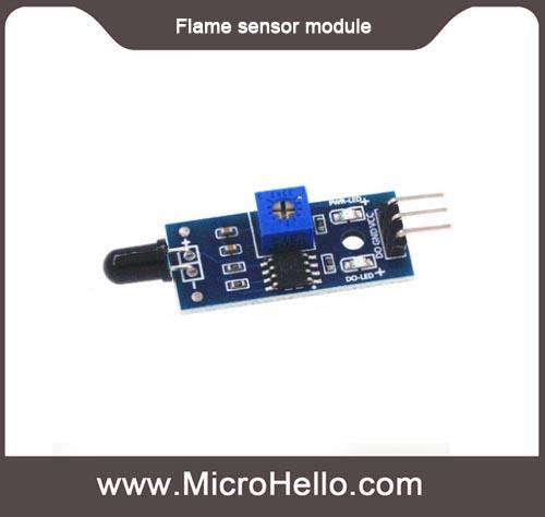 Flame sensor module
