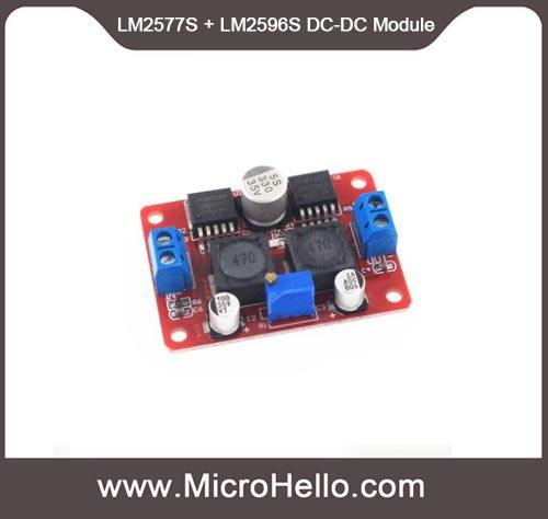 LM2577S+LM2596S DC-DC Module 3.5-28 to 1.25-26V
