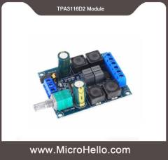 TPA3116D2 Module Dual channel stereo high power digital subwoofer power amplifier board 2x50W 5V 12V 24V