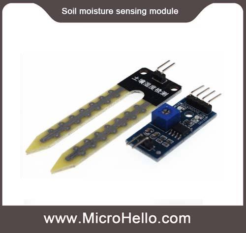 Soil moisture sensing module humidity sensor
