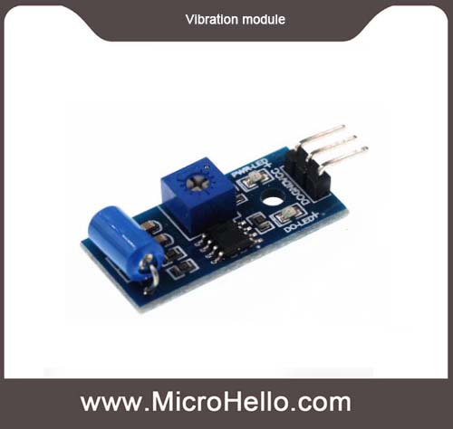 Vibration module alarm sensing module vibration switch