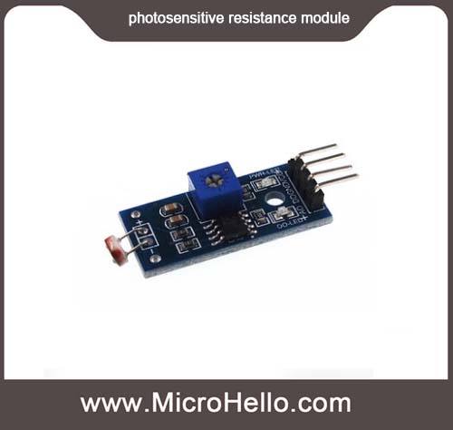 Photosensitive module light detection photosensitive resistance module