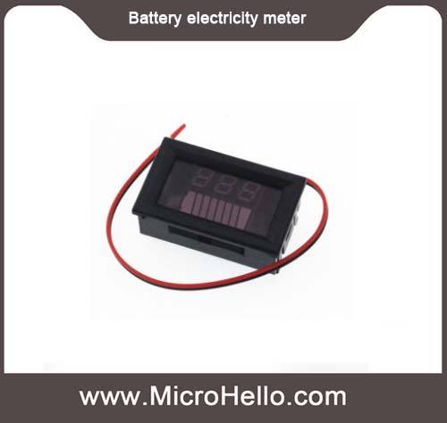 Battery electricity meter display DC lithium battery voltage for 84V Battery