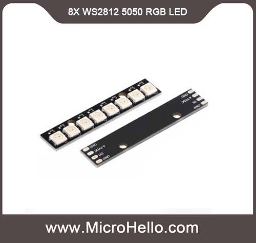 8X WS2812 5050 RGB LED MODULE