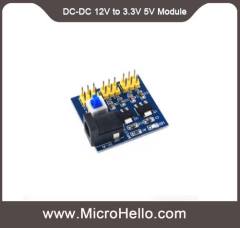 DC-DC 12V to 3.3V 5V Module