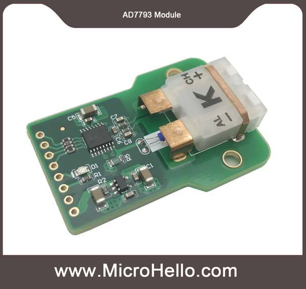 AD7793 Module 16/24-Bit Sigma-Delta ADC with Low-Noise In-Amp and Embedded Reference