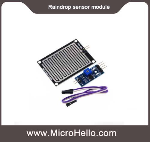 Raindrop sensor module