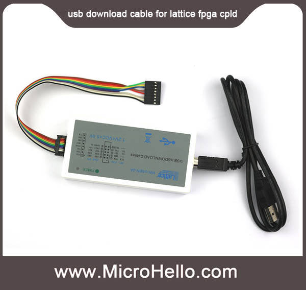 Lattice usb download cable programmer for lattice fpga cpld