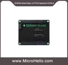 SDRAM Shield for Mojo v3 FPGA Development Board