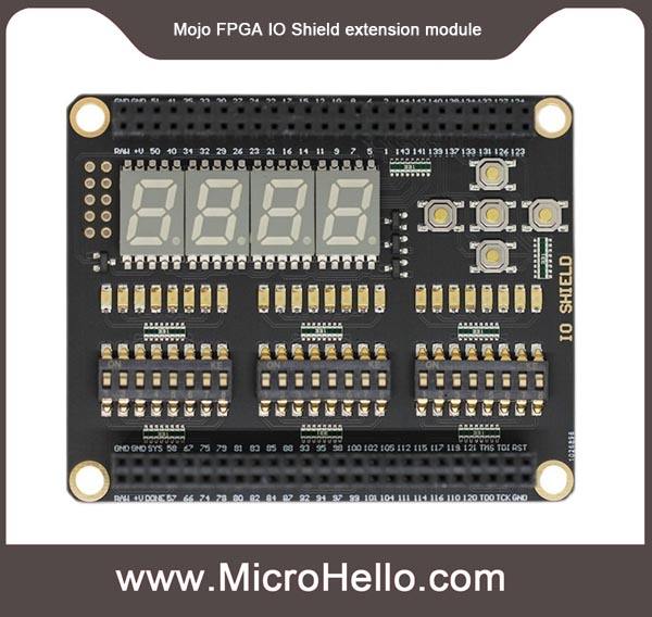 Mojo FPGA IO Shield extension module 1206LED