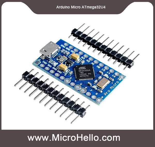 Arduino Micro ATmega32U4 5V, 16MHz  pro micro