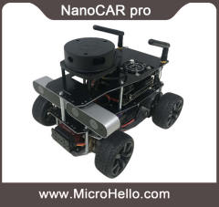 NanoCar Pro ROS robot vision intelligent car Vslam Jetson Nano navigation robot ROS